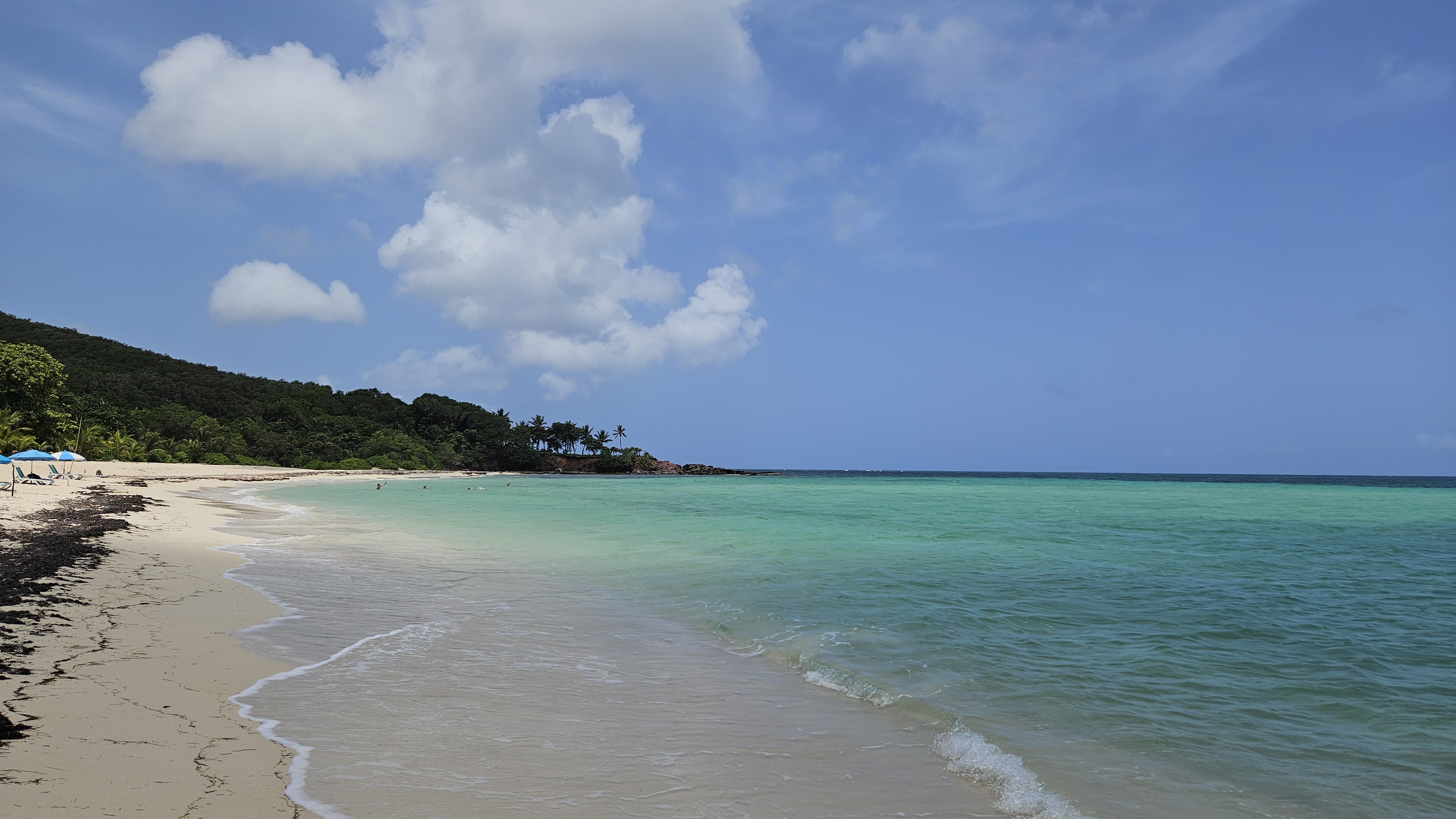 Camp Bay Beach on the eastern end of Roatan Honduras